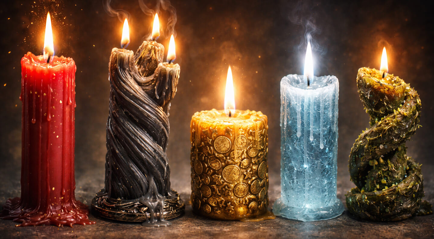 Выберите свечу и прочтите своё предсказание